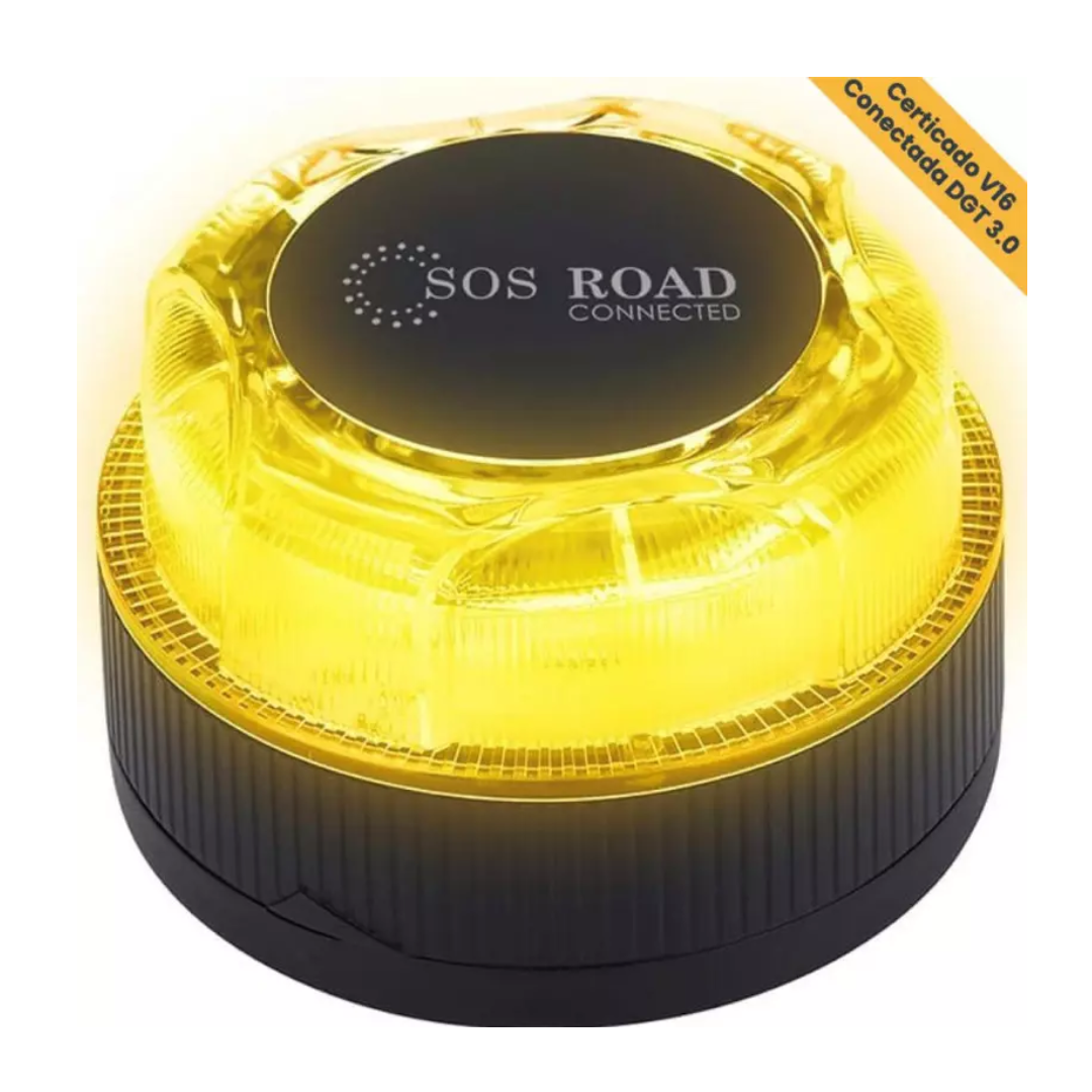 Baliza V16 de Emergencia - Homologada en España - Tarjeta SIM con datos incluidos hasta 2038