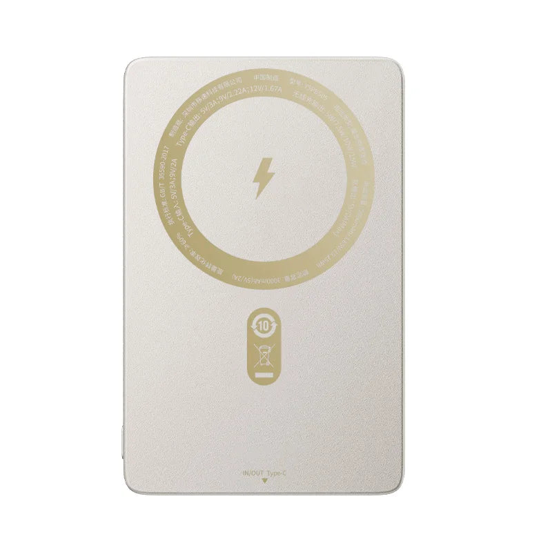 MOVESPEED S05 Slim Magnetic Power Bank 5000mAh Fast Charge Mini Wireless Portable Charger Battery for iPhone 16 15 14 PowerbanK