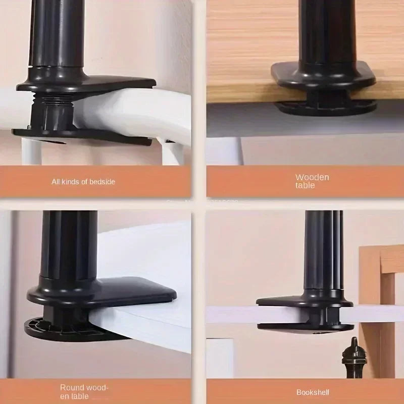 Descubre el soporte flexible IONNET para celulares y tablets, ideal para usar en la cama, escritorio, mesa o sofá. Su diseño ajustable y portátil permite sostener smartphones y tablets de forma segura y cómoda, perfecto p