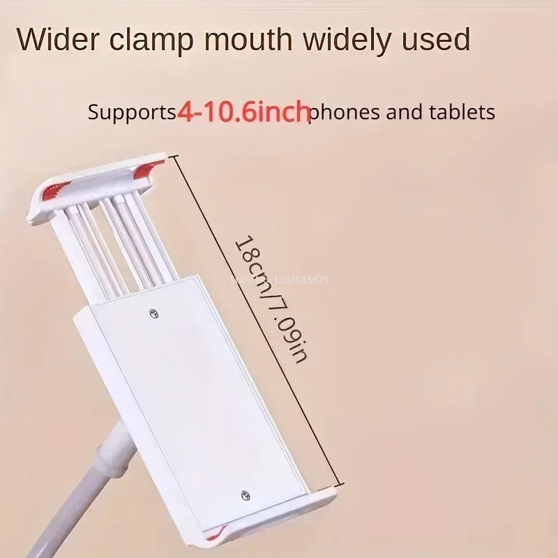 Descubre el soporte flexible IONNET para celulares y tablets, ideal para usar en la cama, escritorio, mesa o sofá. Su diseño ajustable y portátil permite sostener smartphones y tablets de forma segura y cómoda, perfecto p