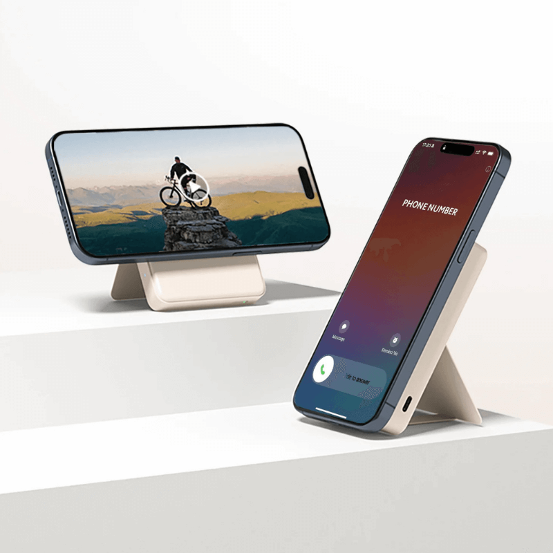 Xiaomi Magnetic Power Bank con iPhone