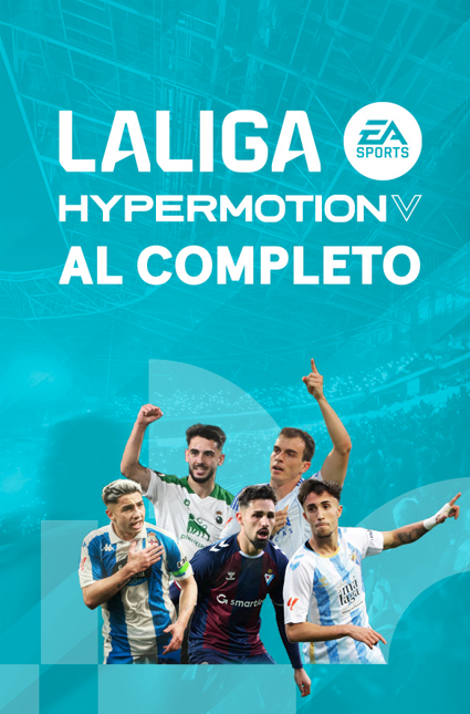 MOVISTAR PLUS + LA LIGA HYPERMOTION AL COMPLETO